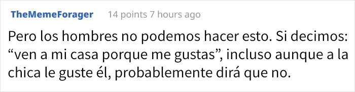 Esta chica liga abiertamente con el "inconsciente" que le gusta, y es divertidísimo ver cómo no pilla las poco sutiles indirectas