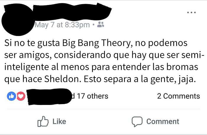 Sheldon Aprobaría Esto