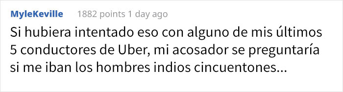 Este conductor de Uber recibió una mensaje pidiéndole que simulara ser el novio de la pasajera, para salvarla de un acosador