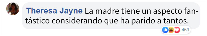 Tras tener 10 hijos seguidos, esta madre por fin dio a luz a una hija
