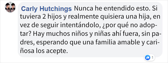 Tras tener 10 hijos seguidos, esta madre por fin dio a luz a una hija
