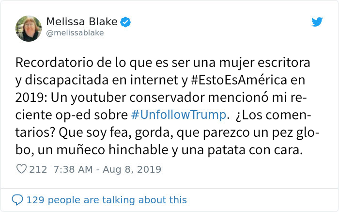 Los trolls dicen a esta mujer que es "demasiado fea" para publicar fotos de su cara, y ella responde con 3 selfies