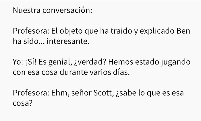Este padre no sabía lo que era una copa menstrual y dejó que su hijo se la llevar al colegio para enseñarla