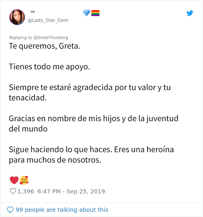 La activista Greta Thunberg deja por el suelo a sus críticos en un hilo viral de Twitter