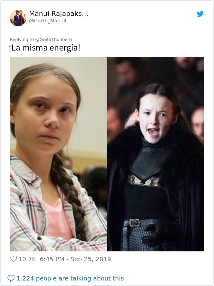 La activista Greta Thunberg deja por el suelo a sus críticos en un hilo viral de Twitter