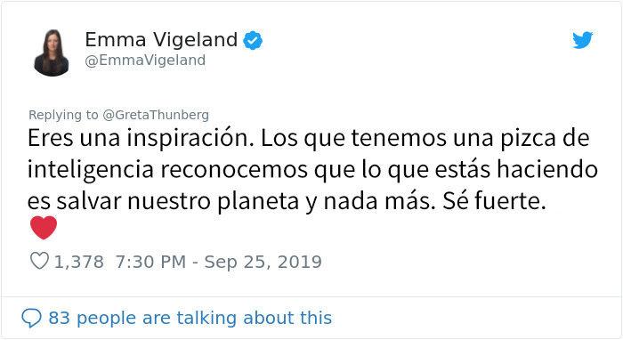 La activista Greta Thunberg deja por el suelo a sus críticos en un hilo viral de Twitter