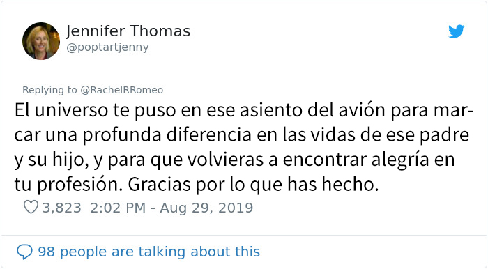 Esta patóloga del habla pasó 8 horas en un vuelo con un niño autista, y consiguió hacer progresos increíbles en su comunicación
