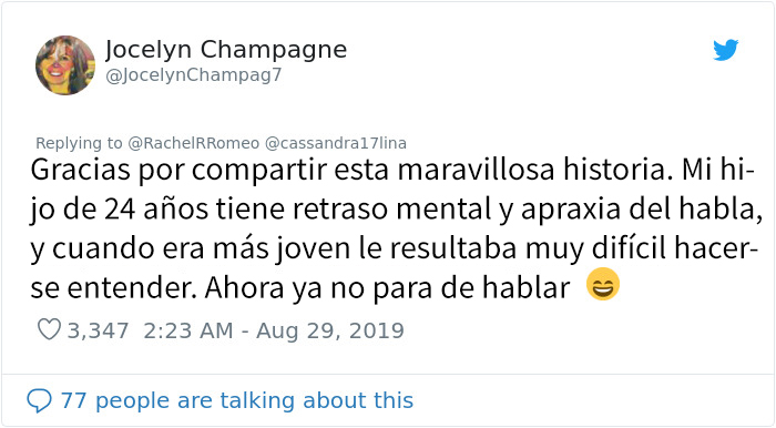 Esta patóloga del habla pasó 8 horas en un vuelo con un niño autista, y consiguió hacer progresos increíbles en su comunicación