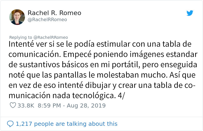 Esta patóloga del habla pasó 8 horas en un vuelo con un niño autista, y consiguió hacer progresos increíbles en su comunicación