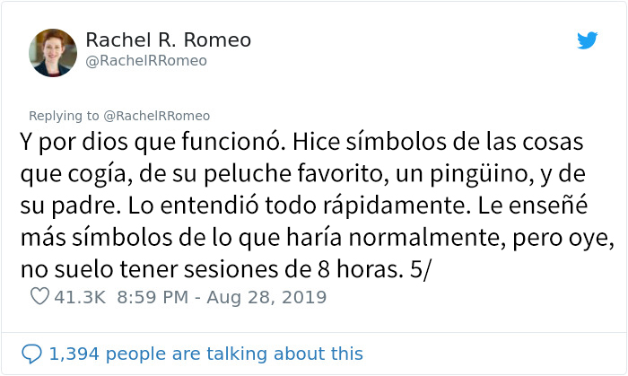 Esta patóloga del habla pasó 8 horas en un vuelo con un niño autista, y consiguió hacer progresos increíbles en su comunicación