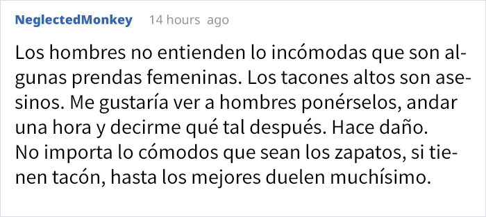 Esta mujer mostró sus pies sangrantes a sus jefes para demostrar que el nuevo código de vestimenta con tacones altos no era bueno