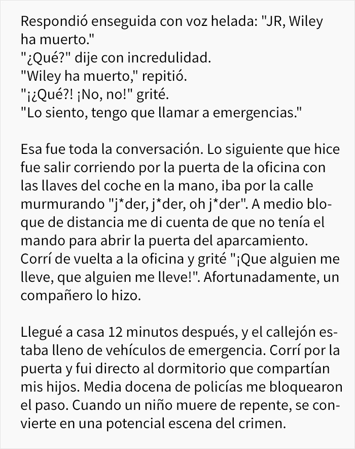 Esta es la emotiva carta de un padre adicto al trabajo tras descubrir que su hijo de 8 años murió mientras él estaba en una conferencia