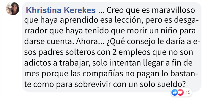 Esta es la emotiva carta de un padre adicto al trabajo tras descubrir que su hijo de 8 años murió mientras él estaba en una conferencia