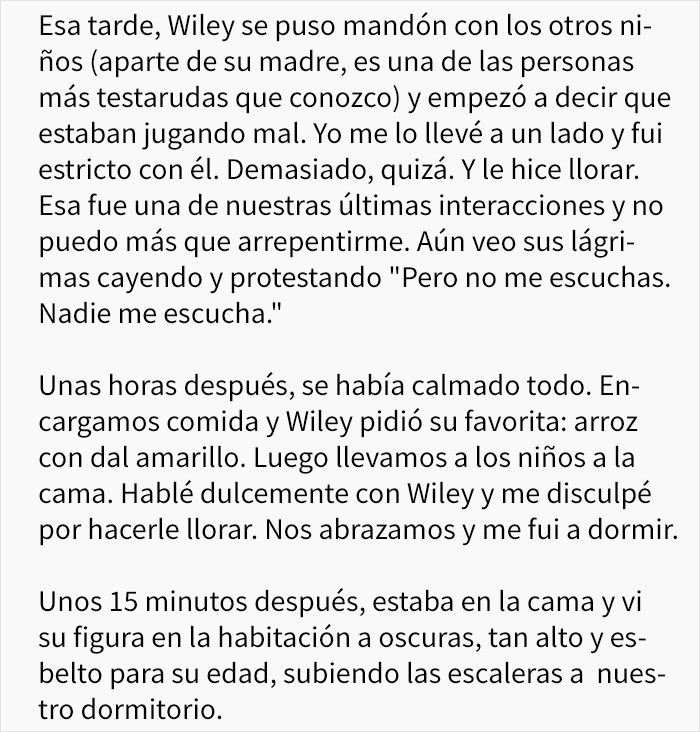 Esta es la emotiva carta de un padre adicto al trabajo tras descubrir que su hijo de 8 años murió mientras él estaba en una conferencia