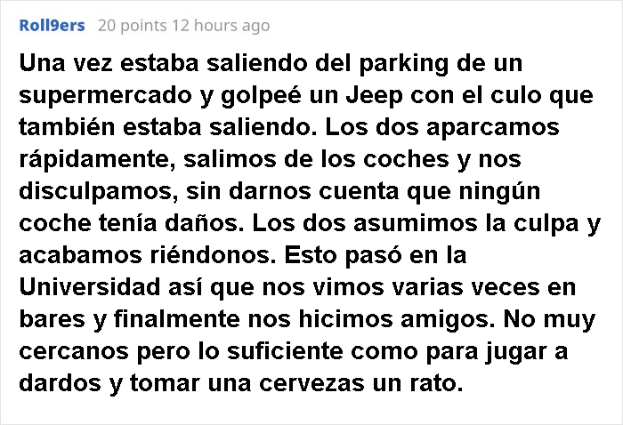 "Golpeé El Foco Trasero Del Coche De Un Extraño Al Aparcar En Paralelo. Y Hoy Recibí Este Mensaje"
