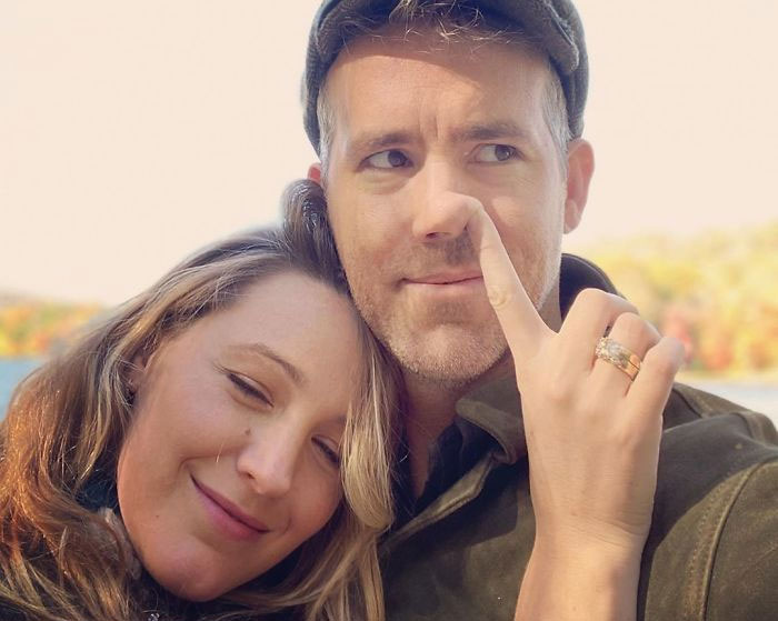 Blake Lively Bromea De Ryan Reynolds Para Su Cumpleaños Con Una Imagen Donde Salen Los Dos Dulces y Tontos