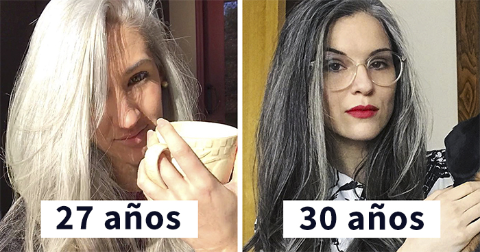 Estas 30 mujeres dejaron de teñirse el cabello, y tienen tan buen aspecto que te convencerán para hacer lo mismo (Nuevas imágenes)