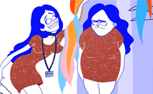 Creo Divertidas Ilustraciones A Todo Color Para Reírme De Los Problemas A Los Que Damos Demasiada Atención Las Mujeres (20 Fotos)