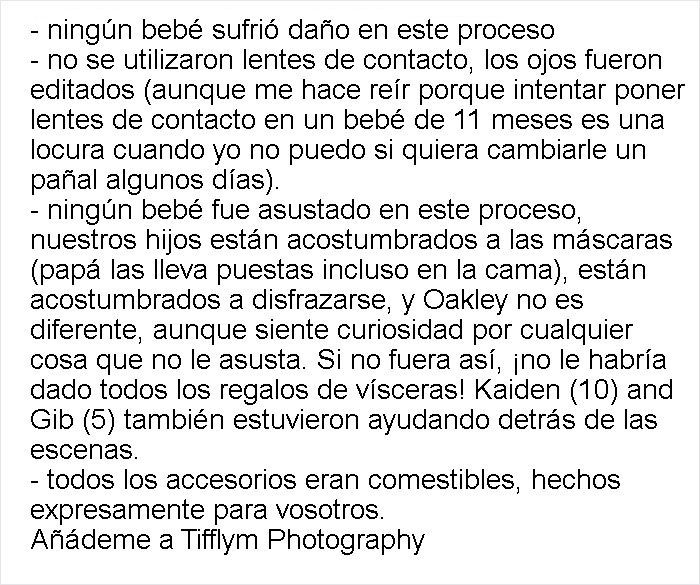 Una Madre Transforma A Su Bebé En Un Zombie Para Una Sesión De Fotos Terrorífica Y El Bebé Lo Clava