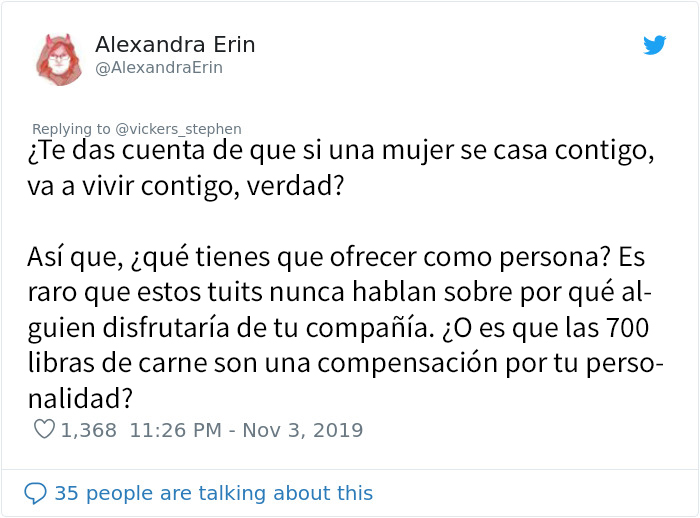 Este "buen tipo" está decepcionado con las mujeres porque eligen a perdedores y no a proveedores como él, y los comentarios son graciosísimos