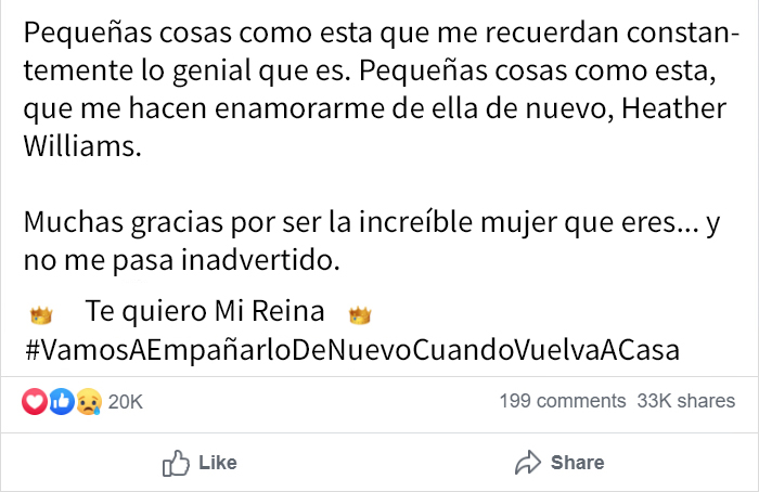 Se vuelve viral esta foto que hizo un padre a su ducha, junto con el reconocimiento del trabajo que hace su esposa ama de casa