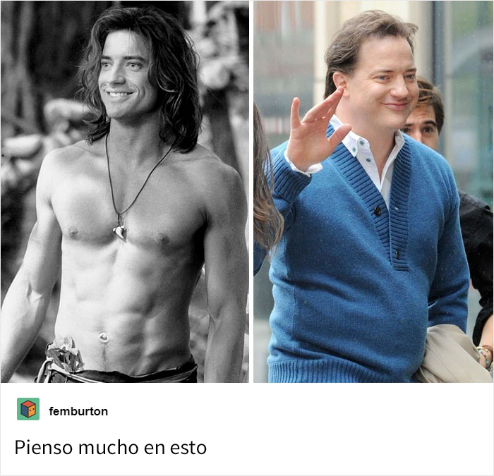 Intentan avergonzar a Brendan Fraser por su aspecto "deteriorado", pero los comentarios lo aclararon todo