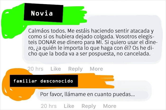 Esta novia ilusa canceló su boda y pensó que estaría bien gastarse los 30000$ que los invitados donaron para el evento