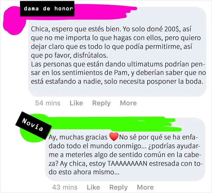 Esta novia ilusa canceló su boda y pensó que estaría bien gastarse los 30000$ que los invitados donaron para el evento