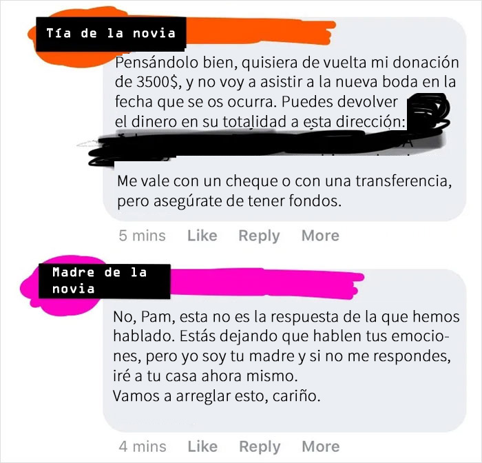 Esta novia ilusa canceló su boda y pensó que estaría bien gastarse los 30000$ que los invitados donaron para el evento