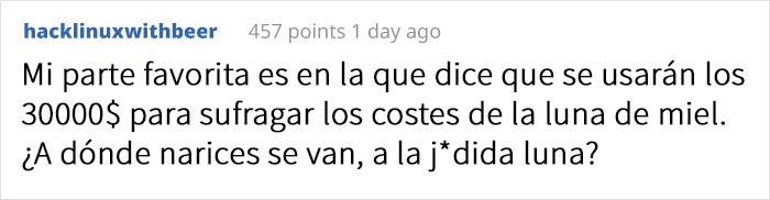 Esta novia ilusa canceló su boda y pensó que estaría bien gastarse los 30000$ que los invitados donaron para el evento