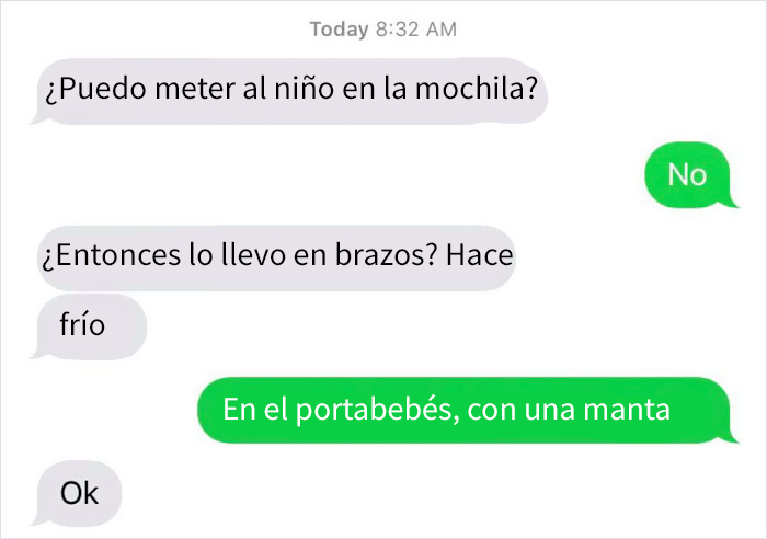 Estos adolescentes se llevaron a casa unos bebés falsos para un proyecto sobre paternidad, y la profesora compartió sus mensajes desesperados