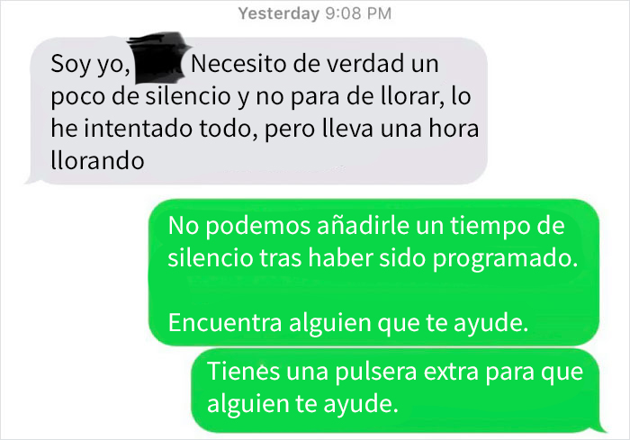 Estos adolescentes se llevaron a casa unos bebés falsos para un proyecto sobre paternidad, y la profesora compartió sus mensajes desesperados
