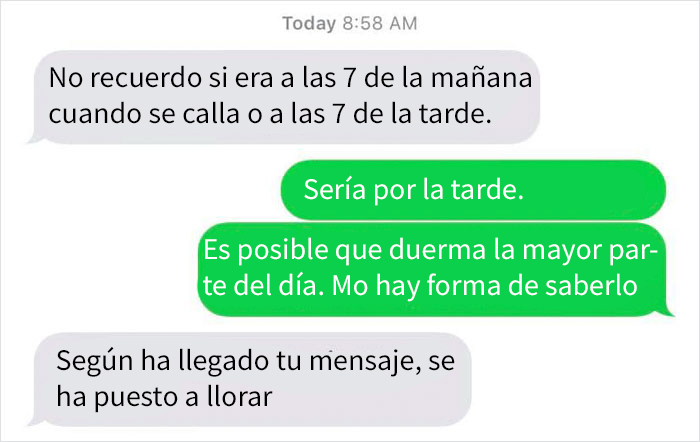 Estos adolescentes se llevaron a casa unos bebés falsos para un proyecto sobre paternidad, y la profesora compartió sus mensajes desesperados
