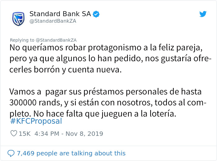Esta periodista intentó avergonzar a un hombre por pedir matrimonio en el KFC, pero las grandes compañías ofrecieron financiar la boda como respuesta