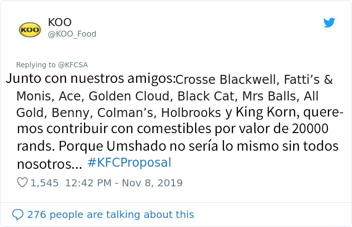Esta periodista intentó avergonzar a un hombre por pedir matrimonio en el KFC, pero las grandes compañías ofrecieron financiar la boda como respuesta