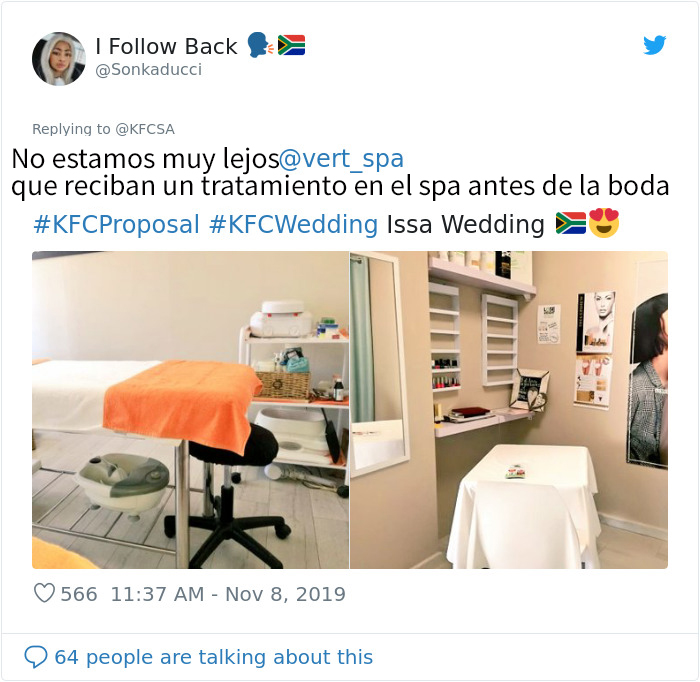 Esta periodista intentó avergonzar a un hombre por pedir matrimonio en el KFC, pero las grandes compañías ofrecieron financiar la boda como respuesta