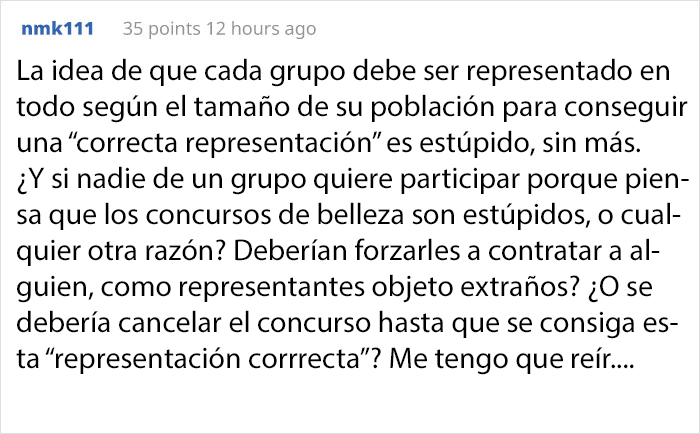 Este hombre afirmaba que las participantes de Miss Escocia parecían "poco diversas", pero fue acallado con divertidos comentarios
