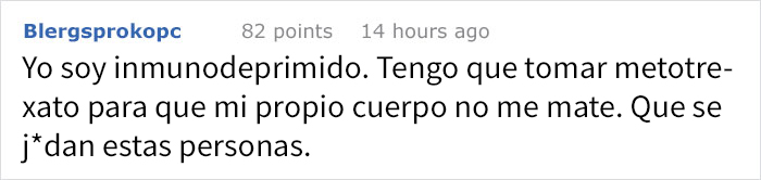 Estos padres antivacunas tuvieron que llevar a su hijo a Urgencias, pero fueron aislados de su hijo y los demás pacientes, así que hicieron la peineta a los médicos