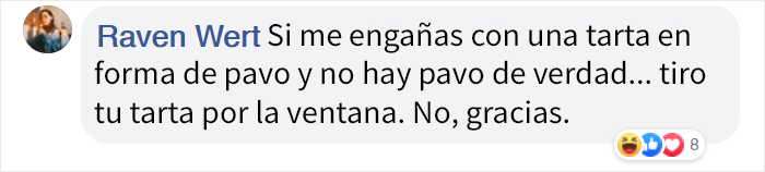A la gente le cuesta creer que esta tarta no sea en realidad un auténtico pavo crudo