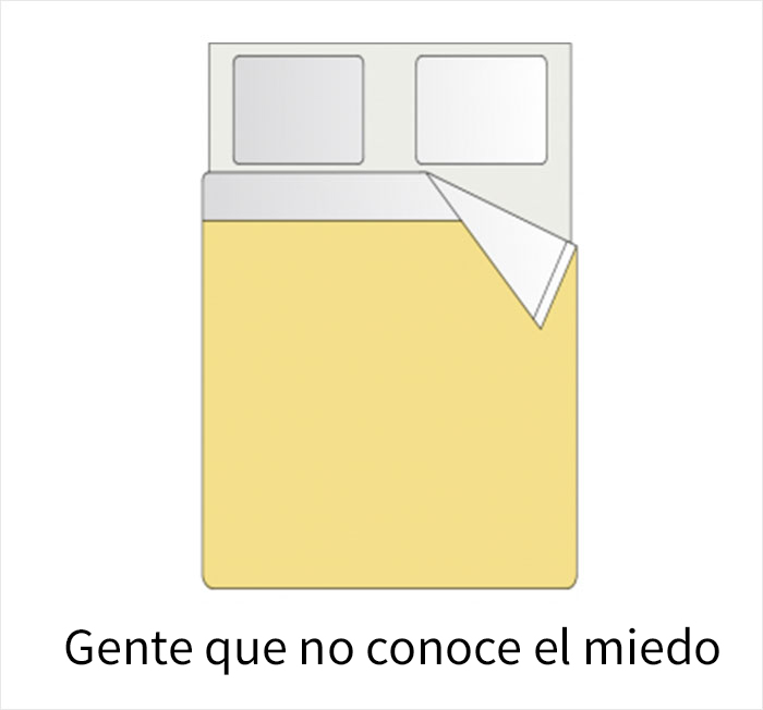 La gente comparte distintas formas de poner la cama en el dormitorio y algunas son terroríficas