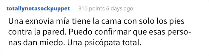 La gente comparte distintas formas de poner la cama en el dormitorio y algunas son terroríficas