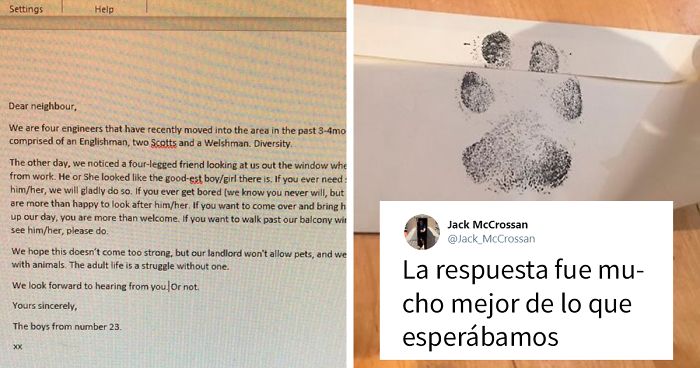 4 Chicos piden a su vecino que les deje jugar con su perro, y reciben una honesta carta en respuesta