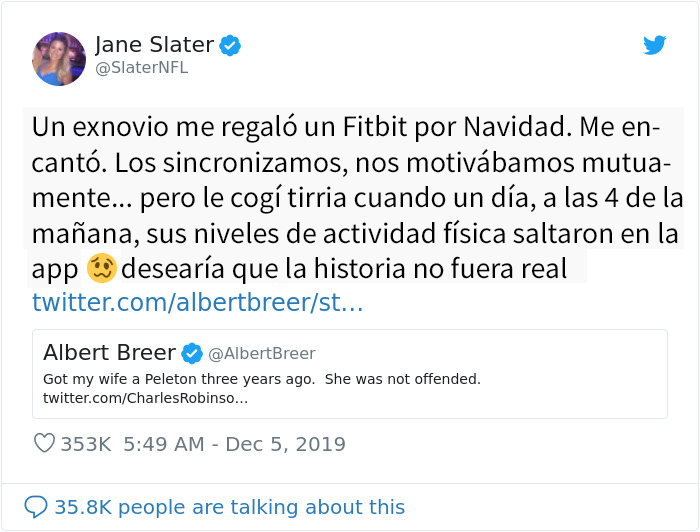 Esta mujer pilló a su novio engañándola tras ver en su Fitbit que sus niveles de actividad física se disparaban