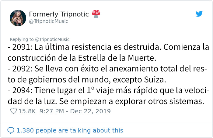 Este hombre predijo con mucha gracia el futuro de Disney, escribiendo su línea temporal desde 1995 a 2100
