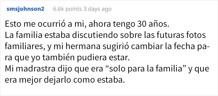 La gente avergüenza a esta madre por pedir que borraran con photoshop a su hijastro de las fotos familiares