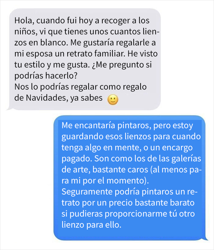 Este hombre no quiere pagar a su niñera, así que ella compartió su conversación para avergonzarlo