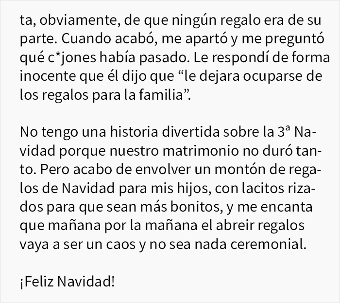 Esta mujer fue tratada fatal por su familia política en su 1ª Navidad como casada, pero tuvo la venganza perfecta al año siguiente