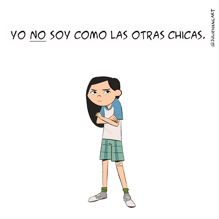 Esta artista crea un cómic para mostrar lo errado de la actitud de "no soy como las otras chicas"