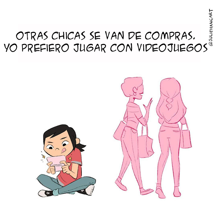 Esta artista crea un cómic para mostrar lo errado de la actitud de "no soy como las otras chicas"