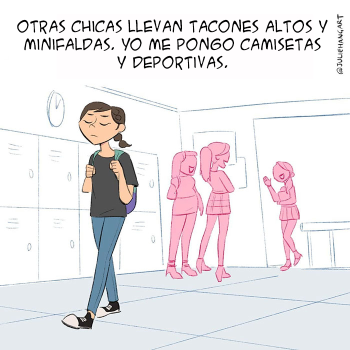Esta artista crea un cómic para mostrar lo errado de la actitud de "no soy como las otras chicas"